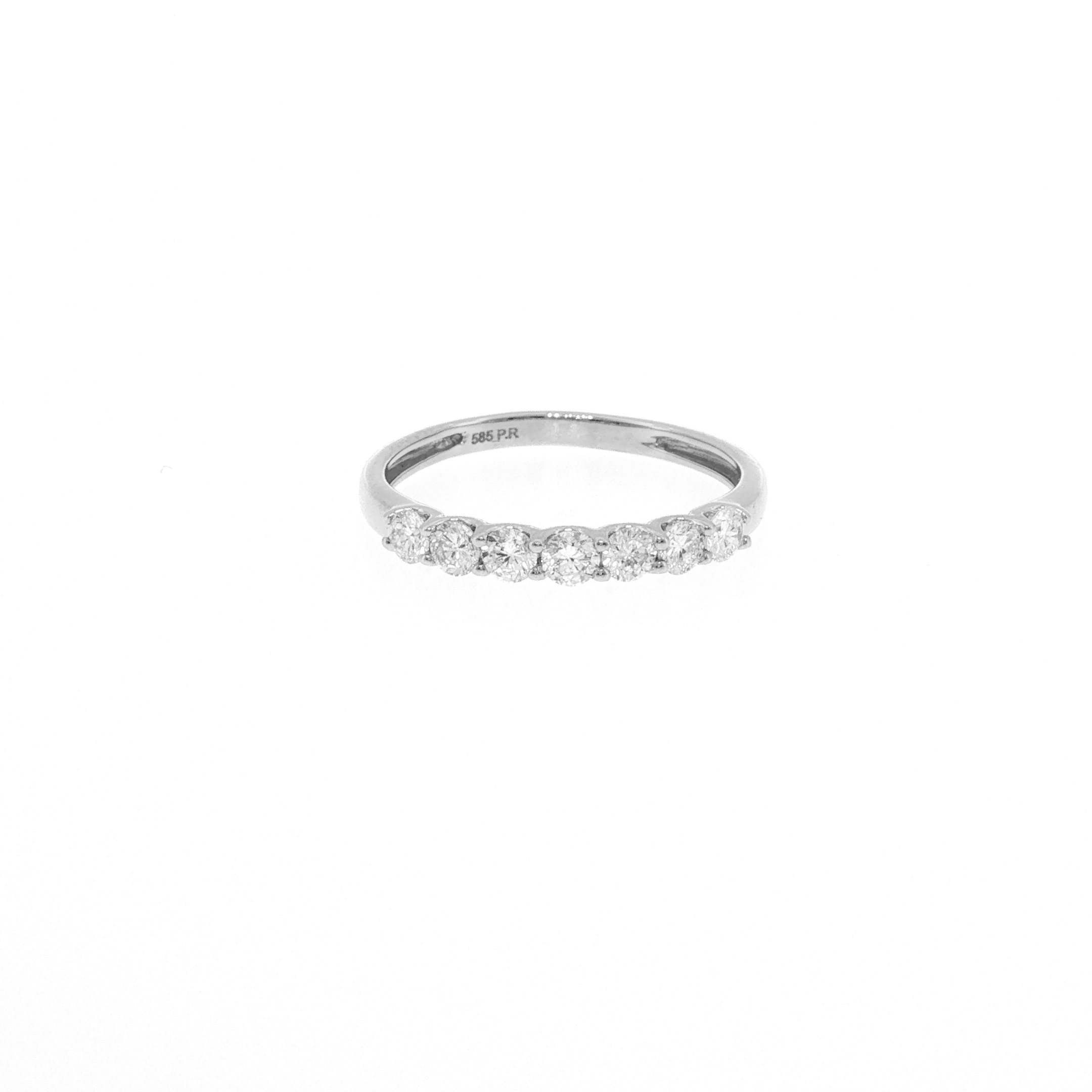 PZRG00022-050 White Gold · 18K